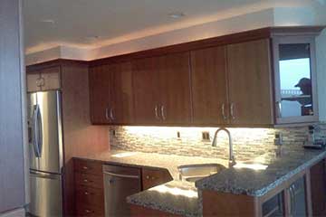 Charlotte County Kitchen Lighting Installation.